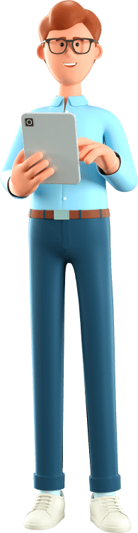 illustration of technician